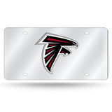 Atlanta Falcons Laser Cut License Tag