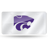 Kansas State Wildcats Laser Cut License Tag