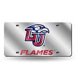 Liberty University Flames Laser Cut License Tag