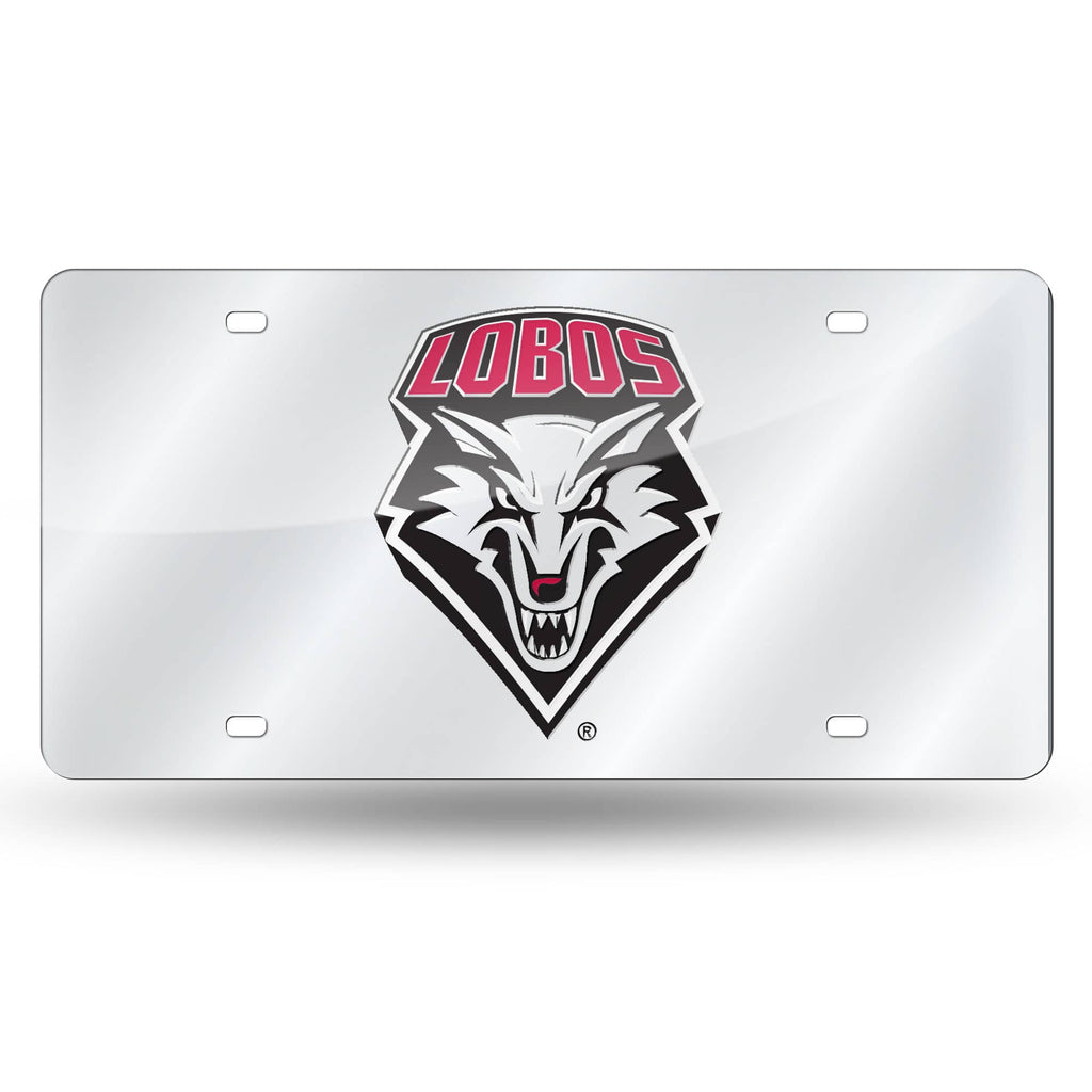 University of New Mexico Lobos Laser Cut License Tag