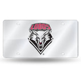 University of New Mexico Lobos Laser Cut License Tag