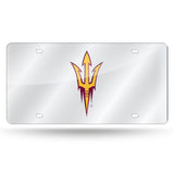Arizona State Sun Devils Laser Cut License Tag