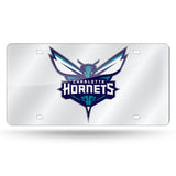 Charlotte Hornets Laser Cut License Tag