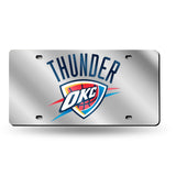 Oklahoma City Thunder Laser Cut License Tag