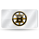 Boston Bruins Laser Cut License Tag