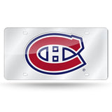 Montreal Canadiens Laser Cut License Tag