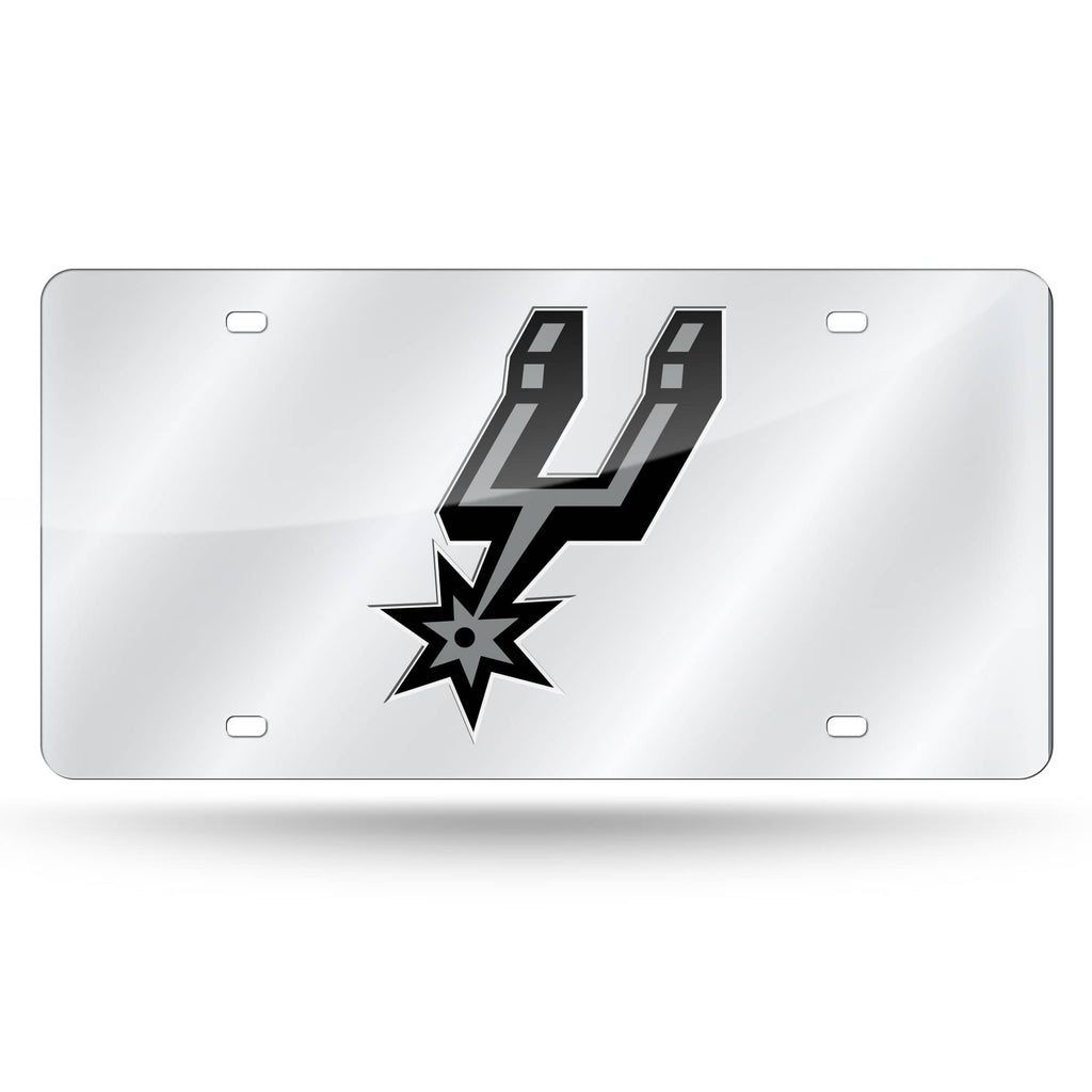 San Antonio Spurs Laser Cut License Tag
