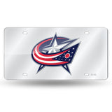 Columbus Blue Jackets Laser Cut License Tag