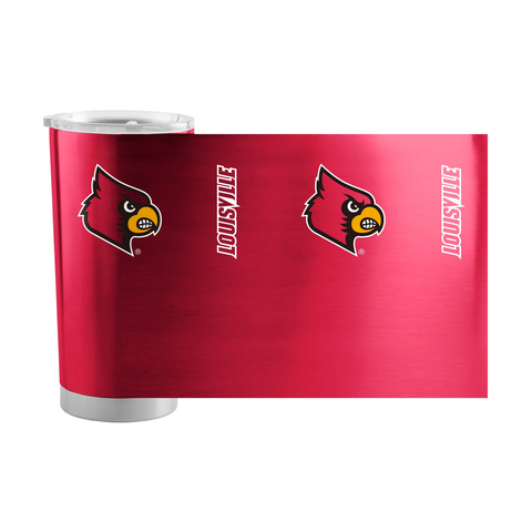 Louisville Cardinals Travel Tumbler 20oz Stainless Steel Special Order