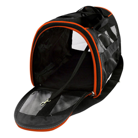 Baltimore Orioles Pet Carrier Premium 16in bag-ORANGE