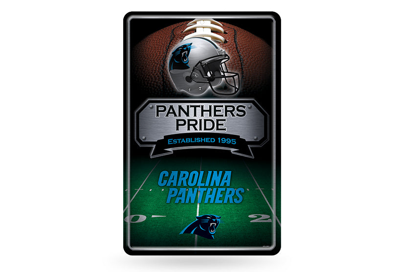 Carolina Panthers Large Metal Sign