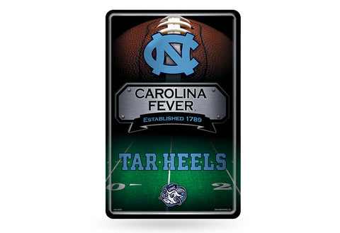 North Carolina Tar Heels Large Metal Sign