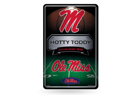 Ole Miss Rebels Large Metal Sign