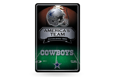 Dallas Cowboys Large Metal Sign