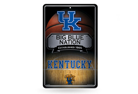 Kentucky Wildcats Large Metal Sign