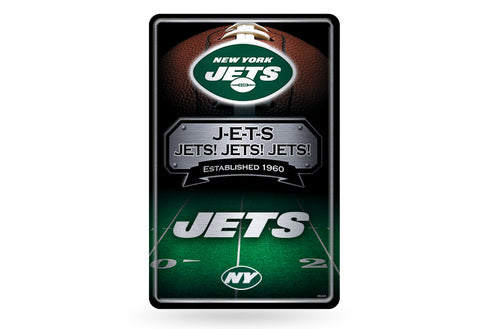 New York Jets Large Metal Sign