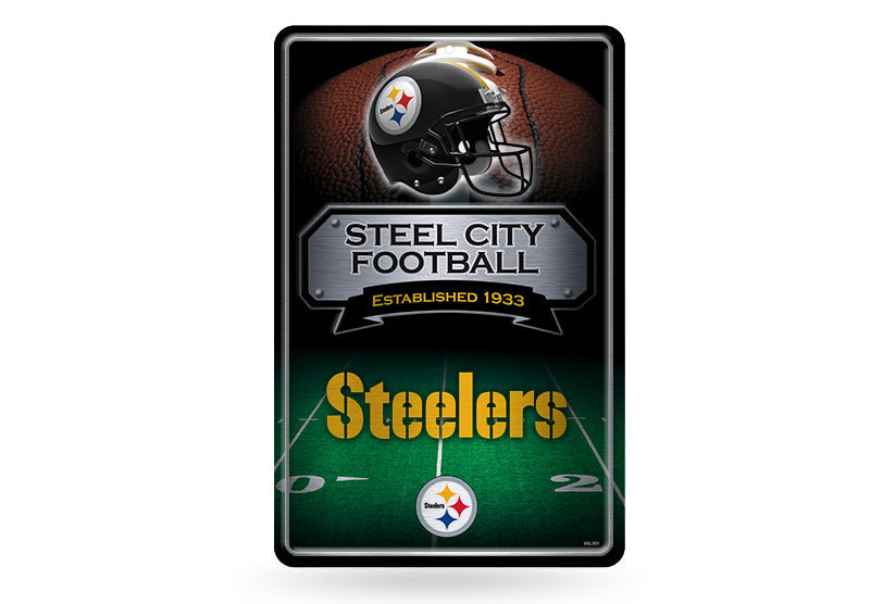 Pittsburgh Steelers Large Metal Sign