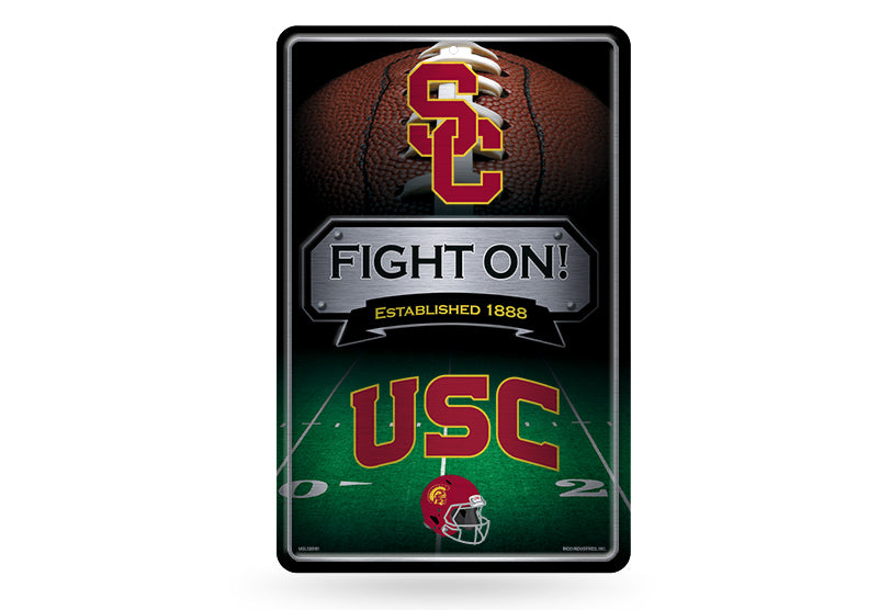 Southern California Trojans Large Metal Sign