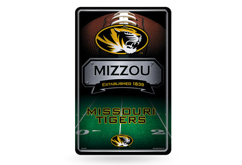 Missouri Tigers Large Metal Sign