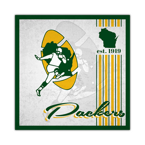 Green Bay Packers s Sign Wood 10x10 Album Design