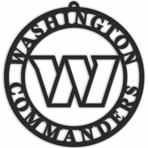 Washington Huskies Commanders Sign Door Hanger 16 Inch