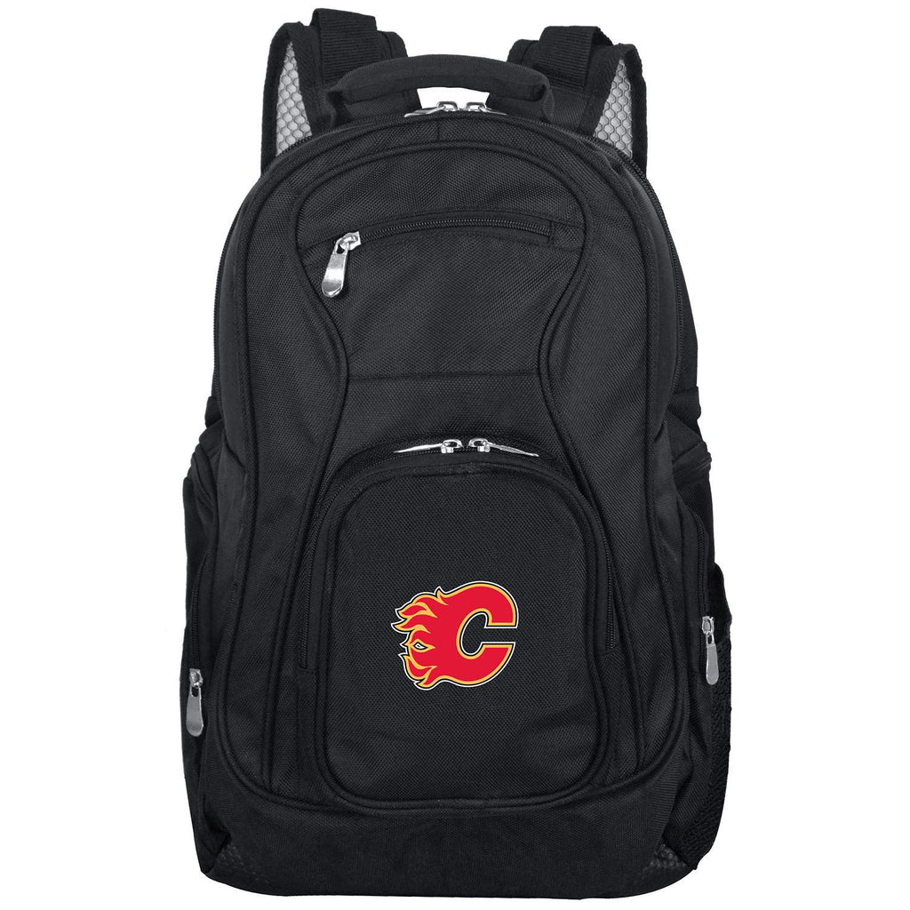 Calgary Flames Backpack Laptop-BLACK