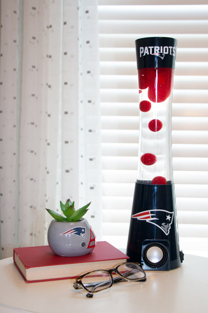 New England Patriots Magma Lamp Bluetooth Speaker
