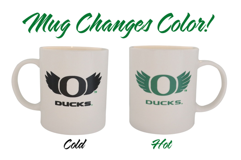 Oregon Ducks Color Changing Coffee Mug
