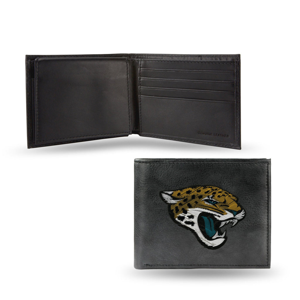 Jacksonville Jaguars Embroidered Leather Billfold Special Order