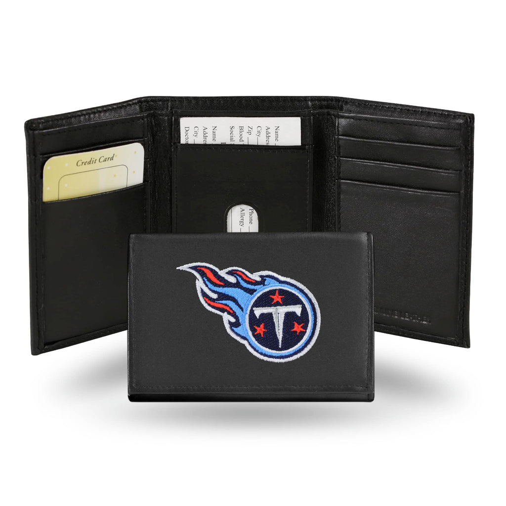 Tennessee Titans Trifold Wallet - Embroidered