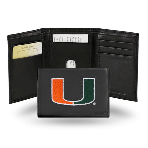 Miami Of Ohio Redhawks Trifold Wallet - Embroidered