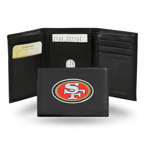 San Francisco 49ers Trifold Wallet - Embroidered