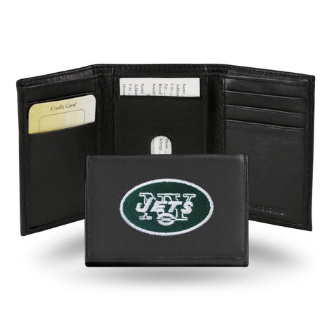 New York Jets Trifold Wallet - Embroidered