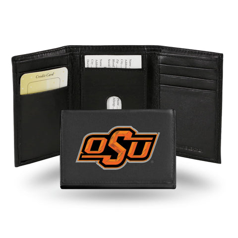 Oklahoma State Cowboys Trifold Wallet - Embroidered