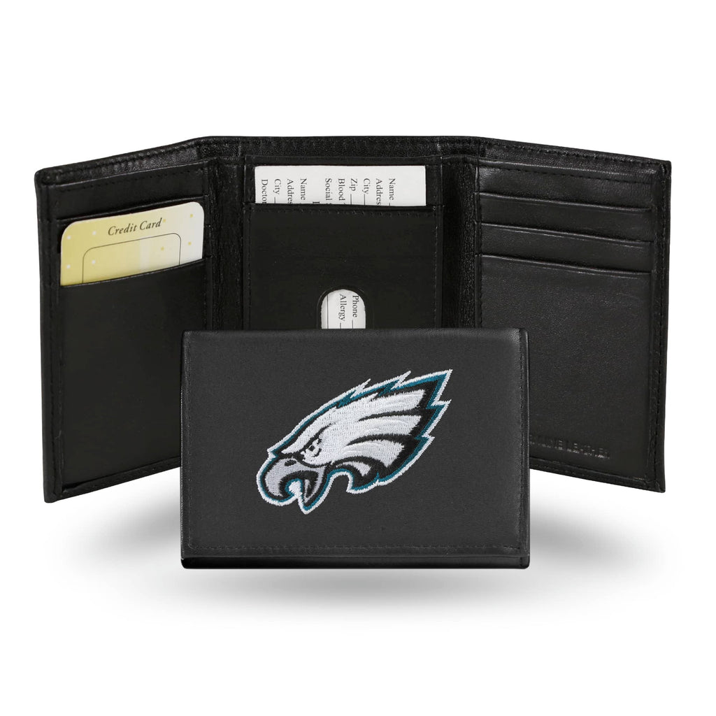 Philadelphia Eagles Trifold Wallet - Embroidered