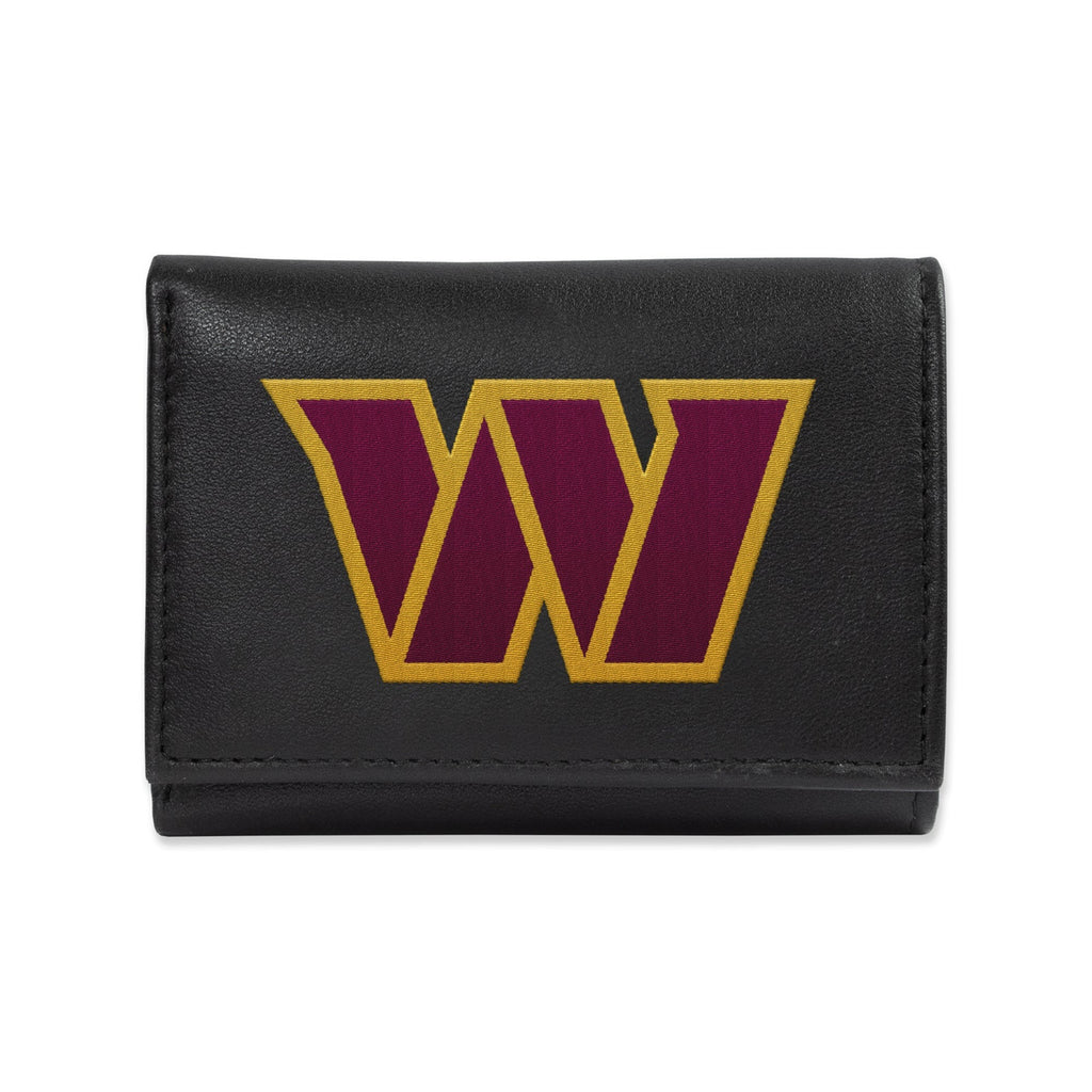Washington Huskies Commanders Wallet Trifold Leather Embroidered