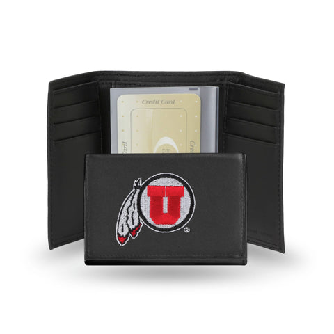 Utah Utes Trifold Wallet - Embroidered