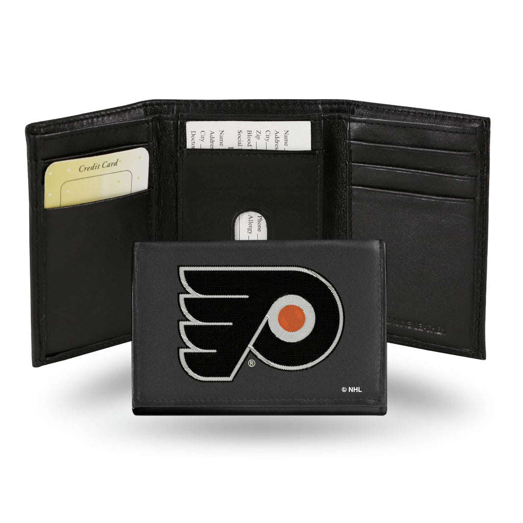 Philadelphia Flyers Trifold Wallet - Embroidered