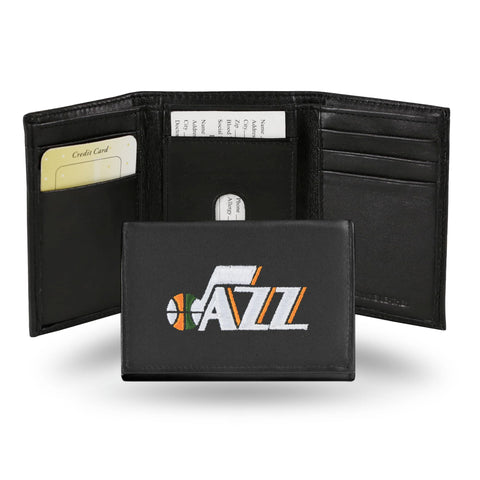 Utah Jazz Trifold Wallet - Embroidered