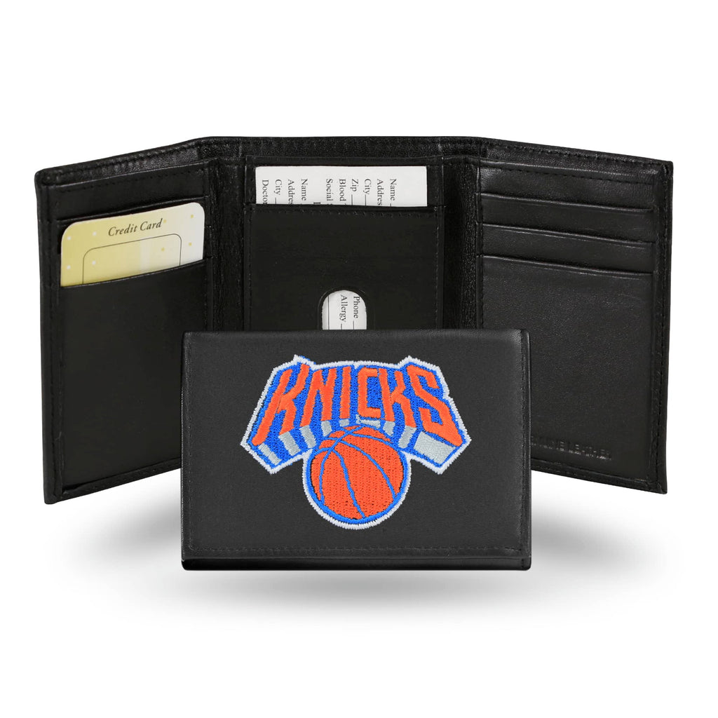 New York Knicks Trifold Wallet - Embroidered