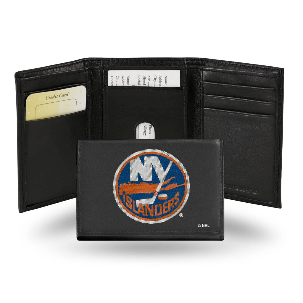 New York Islanders Trifold Wallet - Embroidered