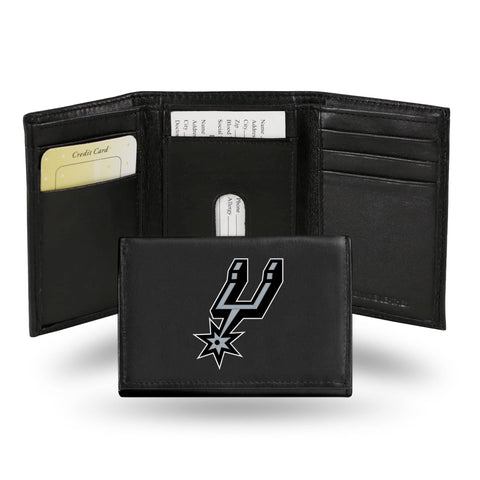 San Antonio Spurs Trifold Wallet - Embroidered