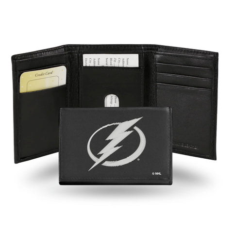 Tampa Bay Lightning Trifold Wallet - Embroidered