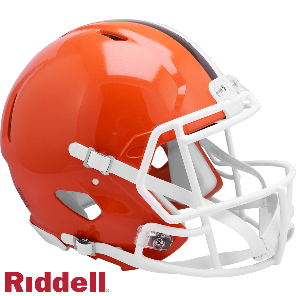 Cleveland Browns Helmet Riddell Authentic Full Size Speed Style 1975 2005 T/B Special Order