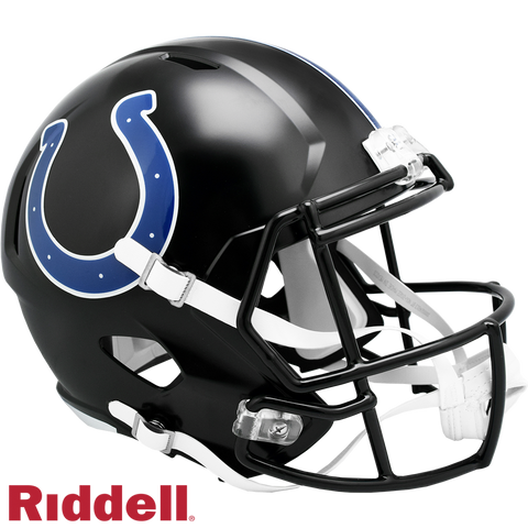 Indianapolis Colts Helmet Riddell Replica Full Size Speed Style On Field Alternate 2023 Indiana Nights