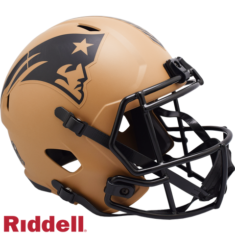New England Patriots Helmet Riddell Replica Full Size Speed Style Salute To Service 2023
