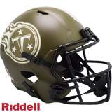Tennessee Titans Helmet Riddell Full Size Speed Style Salute To Service