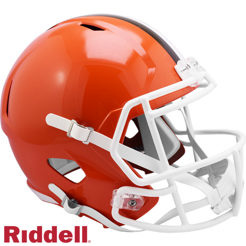 Cleveland Browns Helmet Riddell Replica Full Size Speed Style 1975 2005 T/B