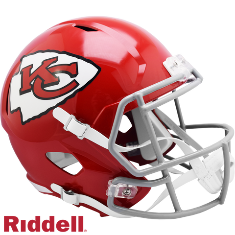 Kansas City Chiefs Helmet Riddell Replica Full Size Speed Style 1963 1973 T/B