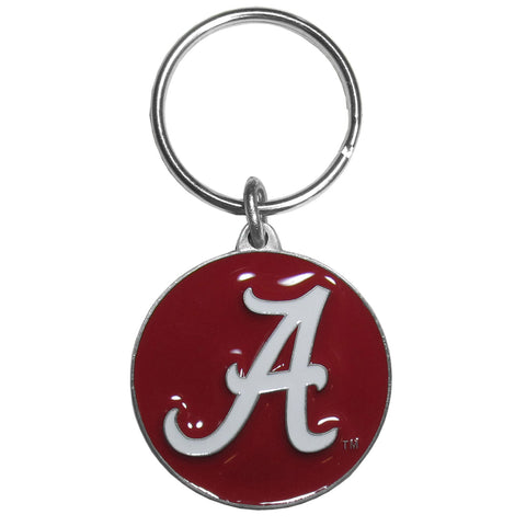 Alabama Crimson Tide Carved Metal Key Chain